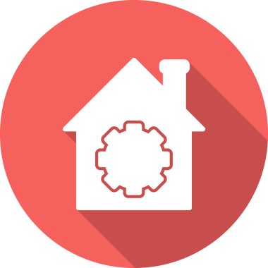 ev simgesi vektör illüstrasyonu