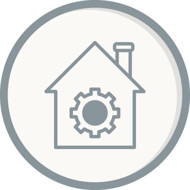 Modern simgenin vektör illüstrasyonu