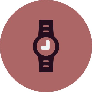 Kol saati. Web simgesi basit tasarım