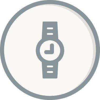 Kol saati. Web simgesi basit tasarım
