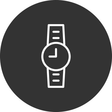 Kol saati. Web simgesi basit tasarım