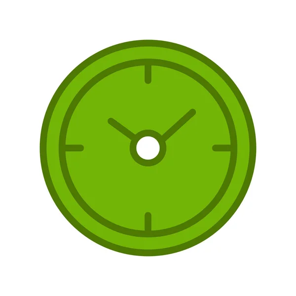 Ilustración Vectorial Del Icono Del Reloj — Vector de stock