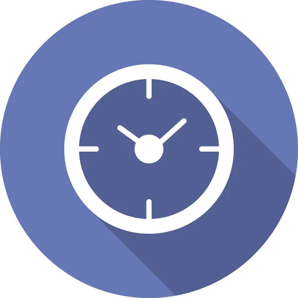 Ilustración Vectorial Del Icono Del Reloj — Archivo Imágenes Vectoriales