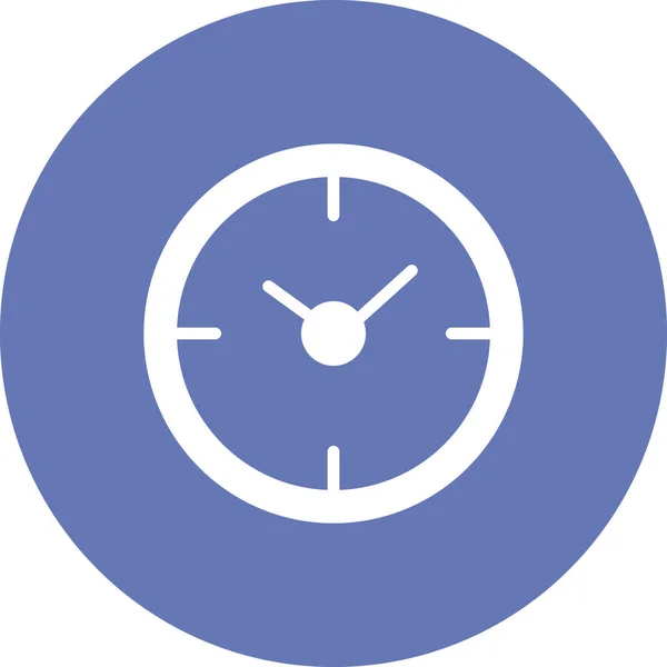 Ilustração Vetorial Ícone Relógio —  Vetores de Stock