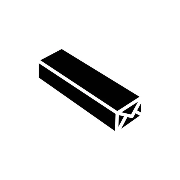 Vektorová Ilustrace Jednotlivé Izolované Ikony Tužky — Stockový vektor