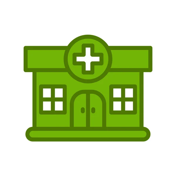 Ilustración Vector Icono Farmacia — Vector de stock