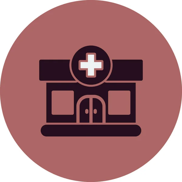 Icône Pharmacie Illustration Vectorielle — Image vectorielle