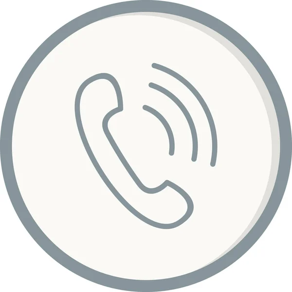 Phone Receiver Vector Icon Illustration Design — Image vectorielle