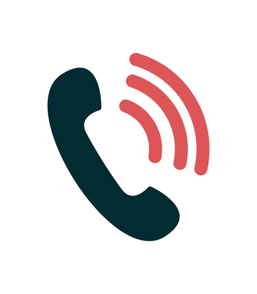 Phone Receiver Vector Icon Illustration Design — Image vectorielle