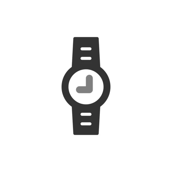 Наручные Часы Веб Иконка Простой Дизайн — стоковый вектор