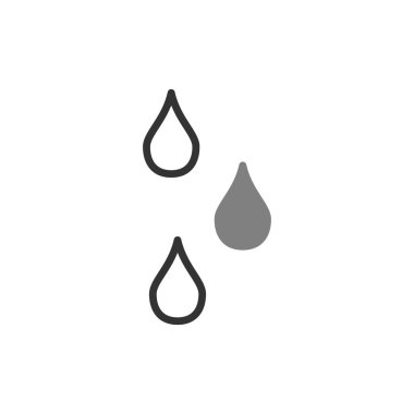 su damlası ikon vektör illüstrasyon tasarımı