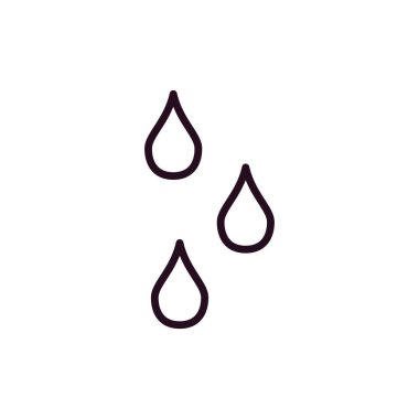 su damlası ikon vektör illüstrasyon tasarımı