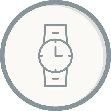 Kol saati. Web simgesi basit tasarım