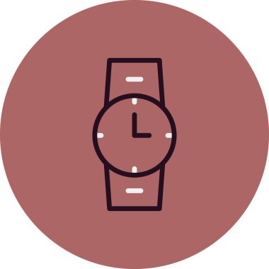 Kol saati. Web simgesi basit tasarım