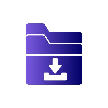 Basit dizin simgesi, vektör illüstrasyonu indir