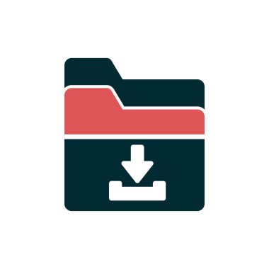 Basit dizin simgesi, vektör illüstrasyonu indir