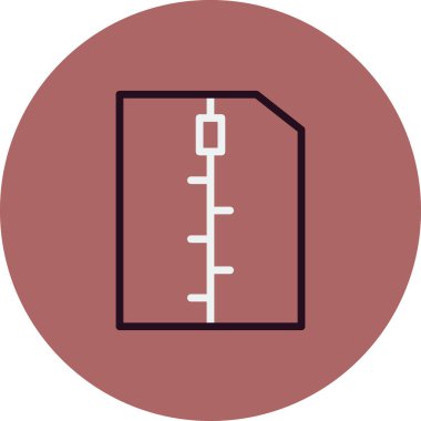 Moda biçimi izole edilmiş arkaplan simgesi