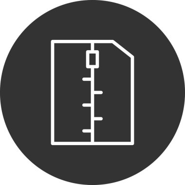 Moda biçimi izole edilmiş arkaplan simgesi