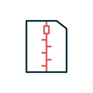 Moda biçimi izole edilmiş arkaplan simgesi