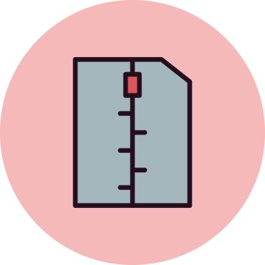 Moda biçimi izole edilmiş arkaplan simgesi