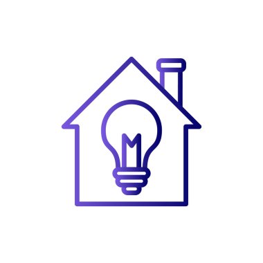 light bulb icon, idea concept vector illustration