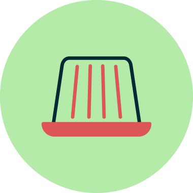 Gıda simgesinin vektör illüstrasyonu