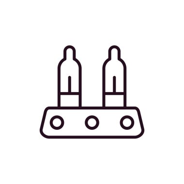 Vektör illüstrasyonu, simge ögesi arkaplanı