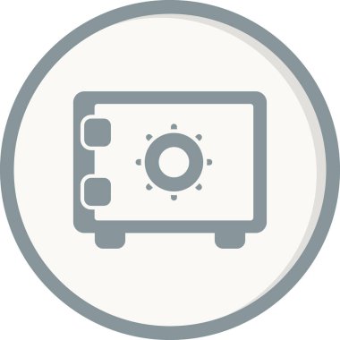 Güvenli kutucuk vektör illüstrasyonu