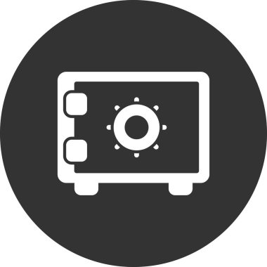 Güvenli kutucuk vektör illüstrasyonu