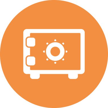 Güvenli kutucuk vektör illüstrasyonu