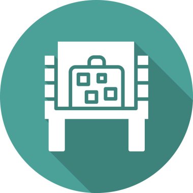 Modern b 'nin vektör illüstrasyonu eksik simgesi