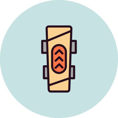 Modern otomatik simgenin vektör illüstrasyonu