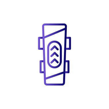 Araba park yeri ikonu. vektör illüstrasyonu