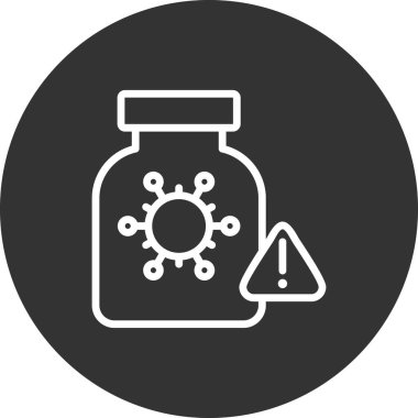 uyarı simgesi vektör illüstrasyonu