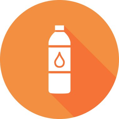 su şişesi simge vektör çizim