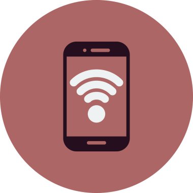 Wifi Yardım Noktası vektör illüstrasyonu