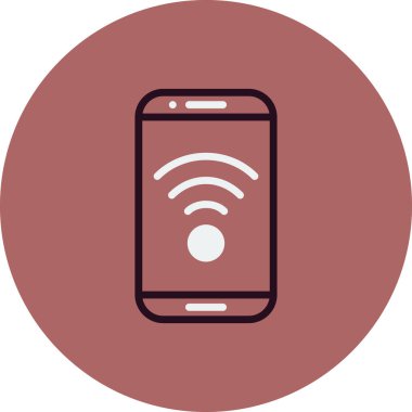 Wifi Yardım Noktası vektör illüstrasyonu