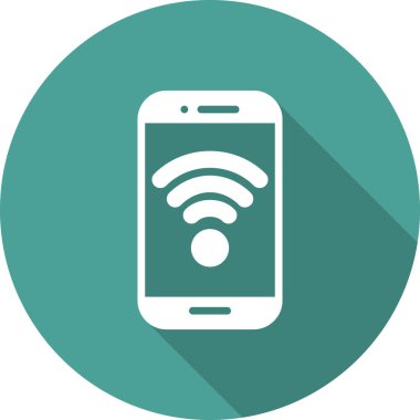 Wifi Yardım Noktası vektör illüstrasyonu