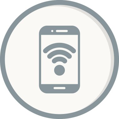 Wifi Yardım Noktası vektör illüstrasyonu