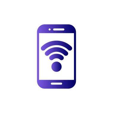 Wifi Yardım Noktası vektör illüstrasyonu