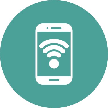 Wifi Yardım Noktası vektör illüstrasyonu