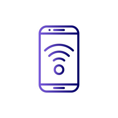 Wifi Yardım Noktası vektör illüstrasyonu