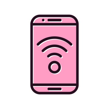 Wifi Yardım Noktası vektör illüstrasyonu