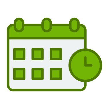 Bitiş Tarihi vektör illüstrasyonu