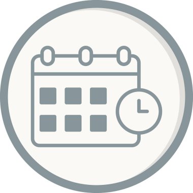 Bitiş Tarihi vektör illüstrasyonu