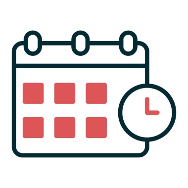 Bitiş Tarihi vektör illüstrasyonu