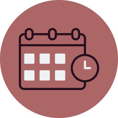 Bitiş Tarihi vektör illüstrasyonu