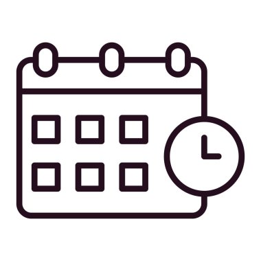 Bitiş Tarihi vektör illüstrasyonu