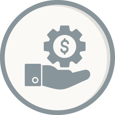 servis simgesi vektör illüstrasyonu