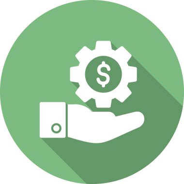 servis simgesi vektör illüstrasyonu